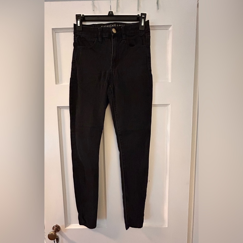 American Eagle Black Jeggings/Jeans